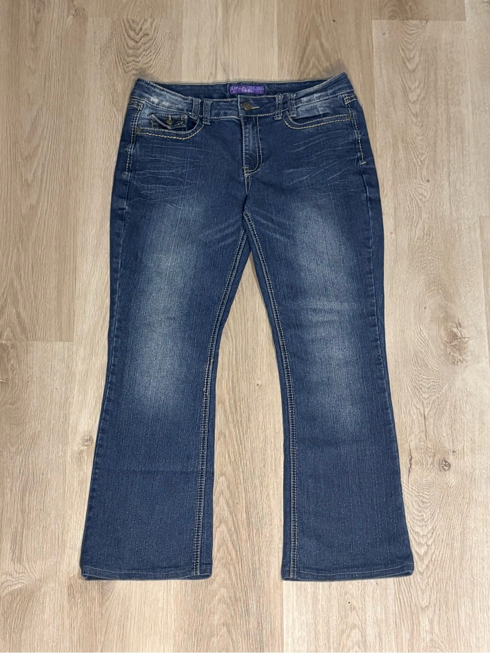 Deja Bleu Bootcut Jeans Women’s Size 10 Mid Rise Medium Wash Denim Y2K
